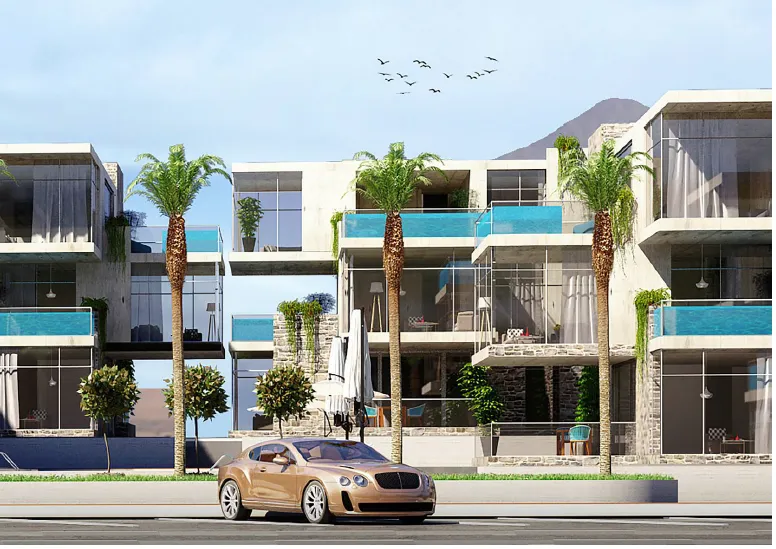 إستوديو للبيع في عين هيلز في العين السخنة بمساحة 0 م² تتكون من 1 غرف