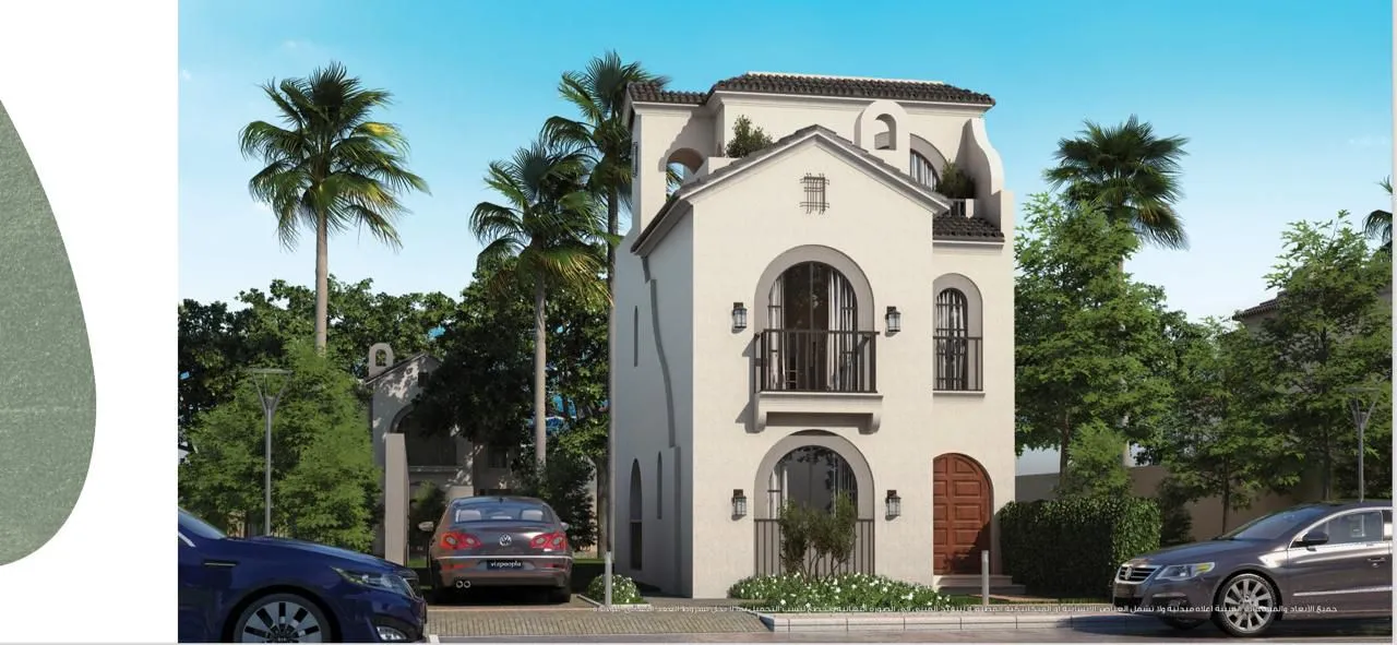 Villa for sale in Sarai in New Cairo of 198 m² with 3 bedrooms