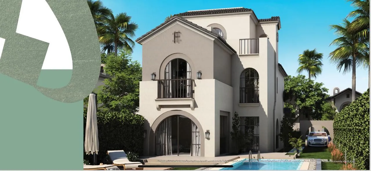 Villa for sale in Sarai in New Cairo of 198 m² with 3 bedrooms