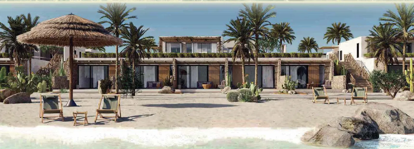 شاليه للبيع في المصيف الساحل الشمالي في رأس الحكمة بمساحة 0 م² تتكون من 3 غرف