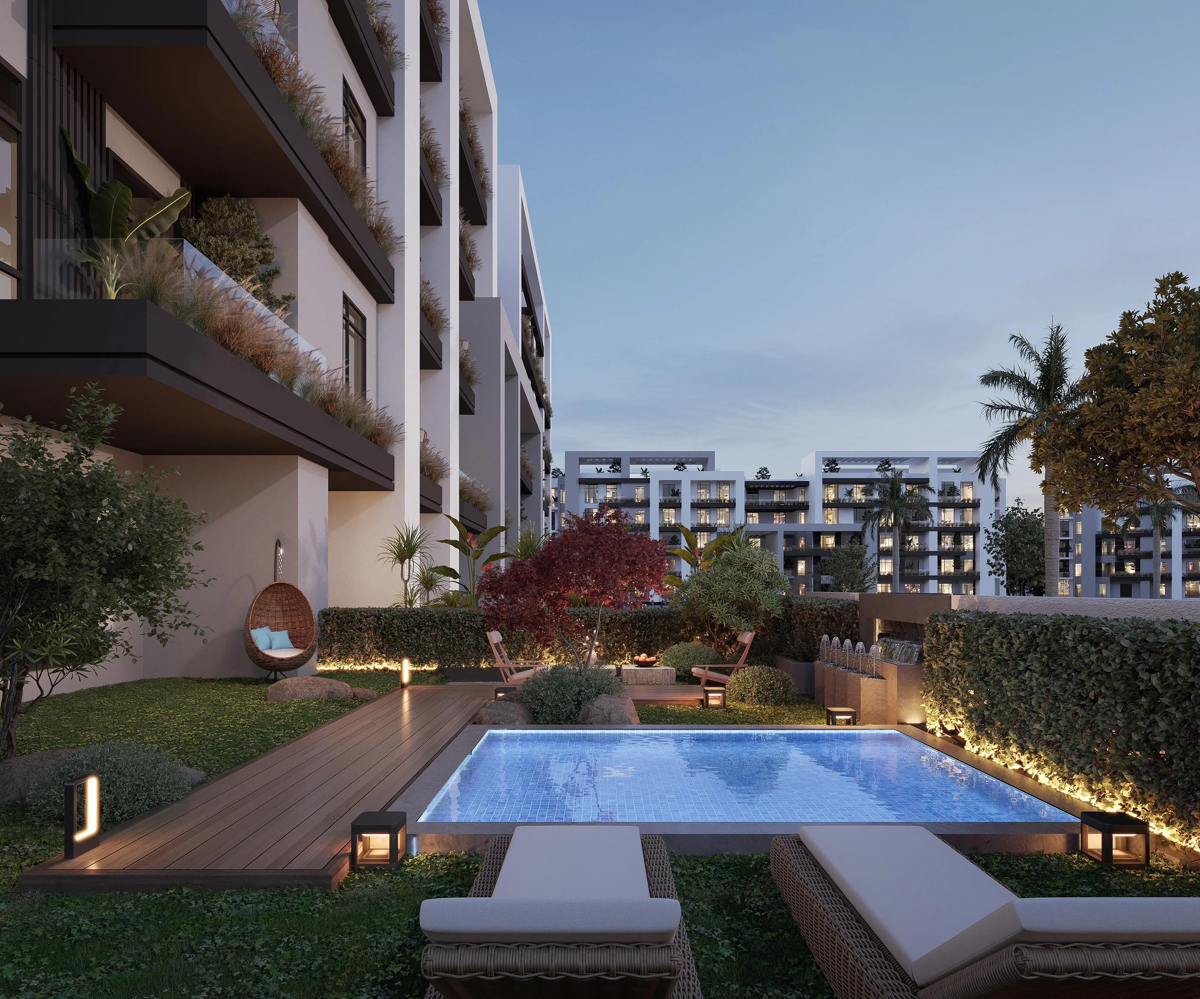 Apartment for sale in La Colina East in New Cairo of 0 m² with 2 bedrooms