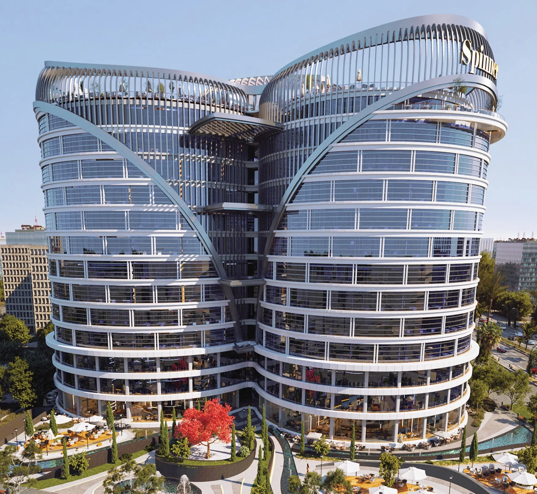 تجاري للبيع في سبينر تاور في العاصمة الإدارية الجديدة بمساحة 42 م² تتكون من 0 غرف