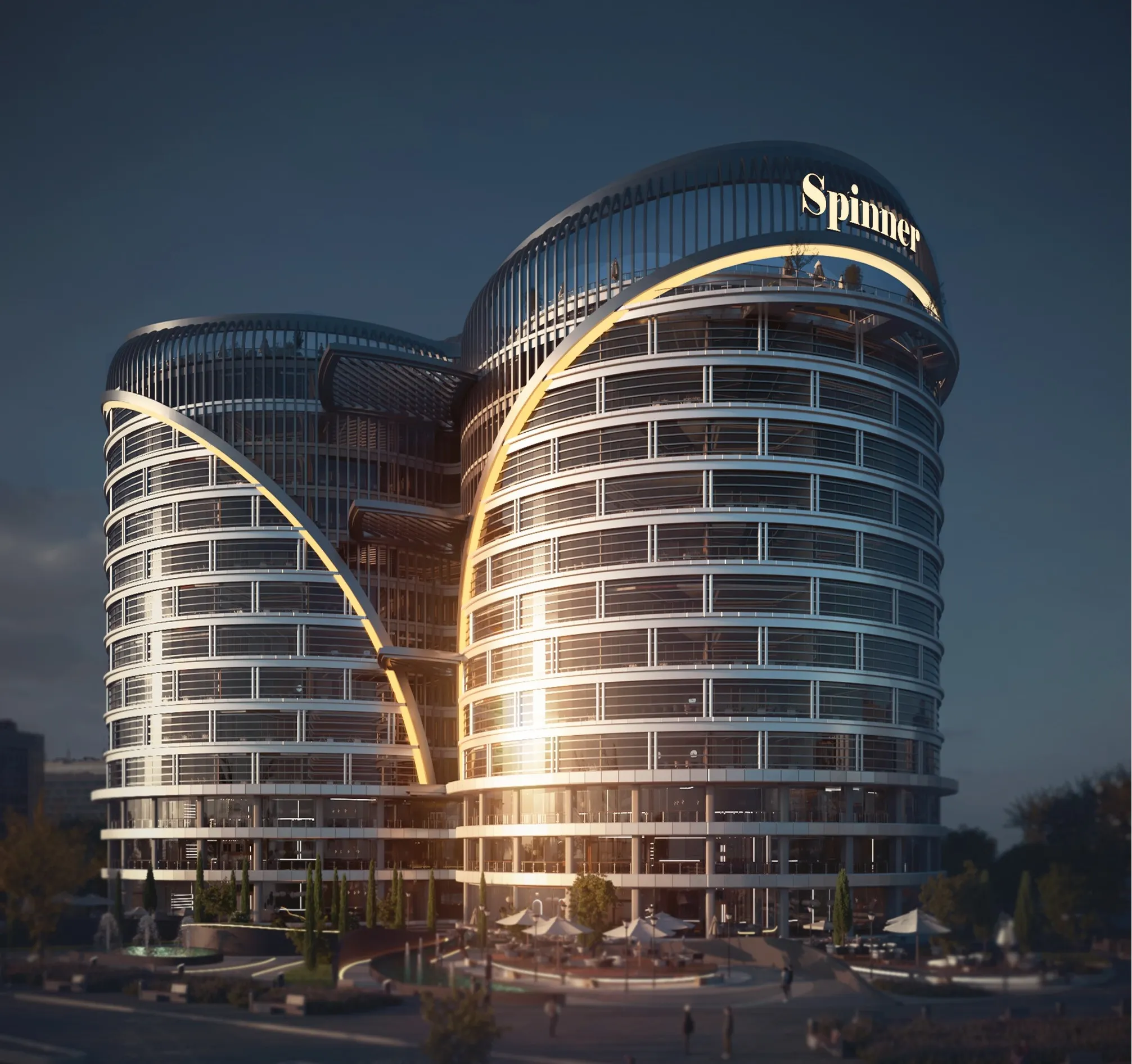 تجاري للبيع في سبينر تاور في العاصمة الإدارية الجديدة بمساحة 42 م² تتكون من 0 غرف