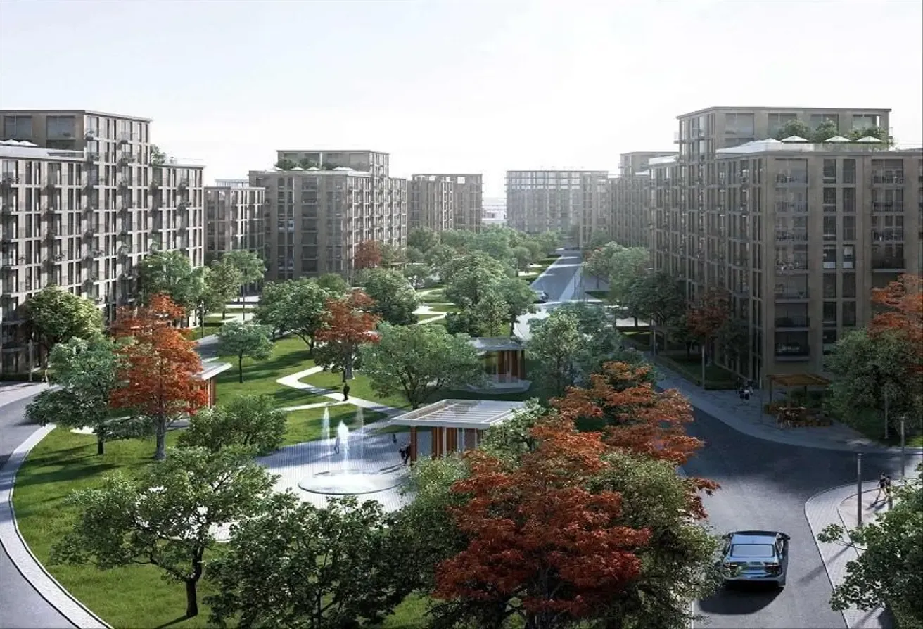 Office for sale in 205 Arkan Palm in El Sheikh Zayed of 158 m² with 0 bedrooms