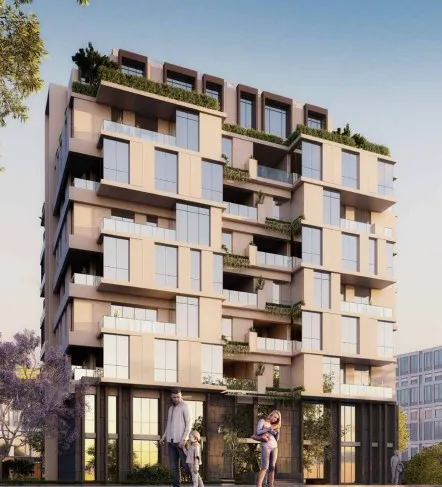 مكتب للبيع في 205 اركان بالم في الشيخ زايد بمساحة 101 م² تتكون من 0 غرف