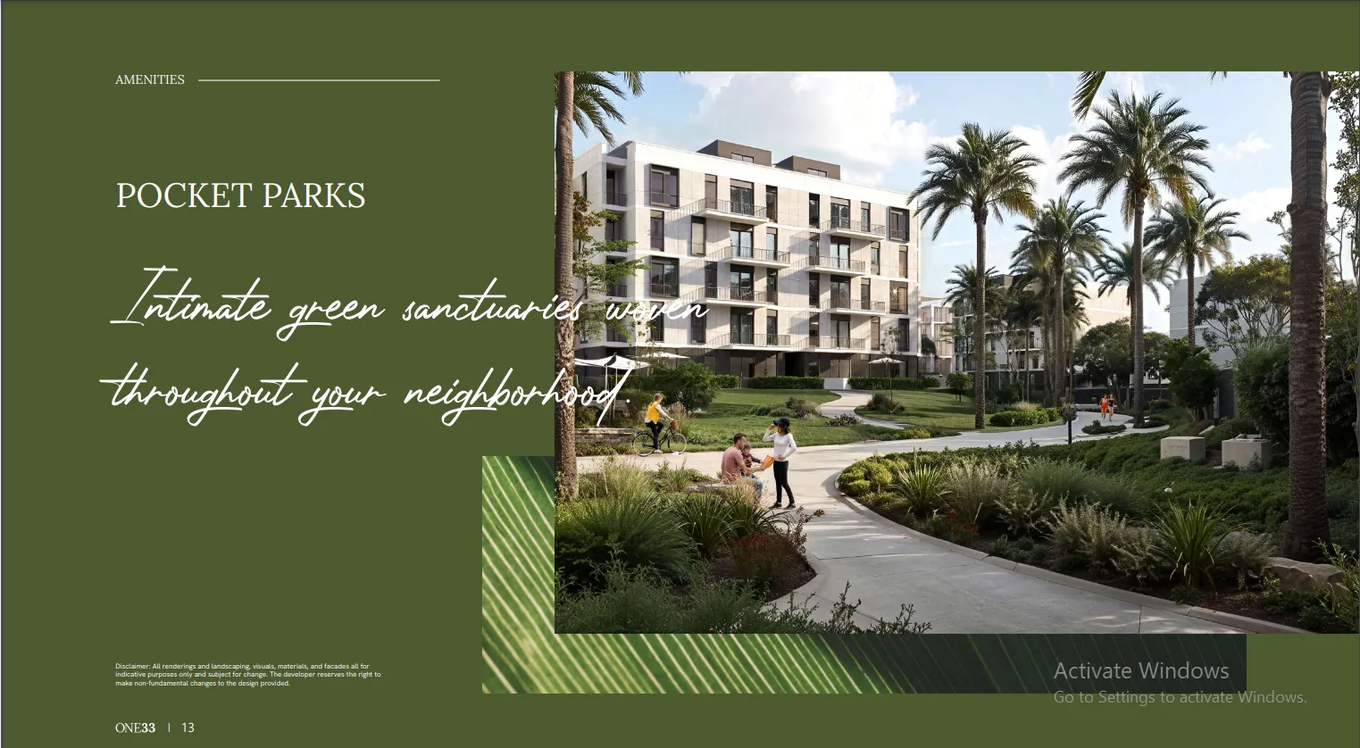 Apartment for sale in One33 in Northern Expansion of 0 m² with 2 bedrooms