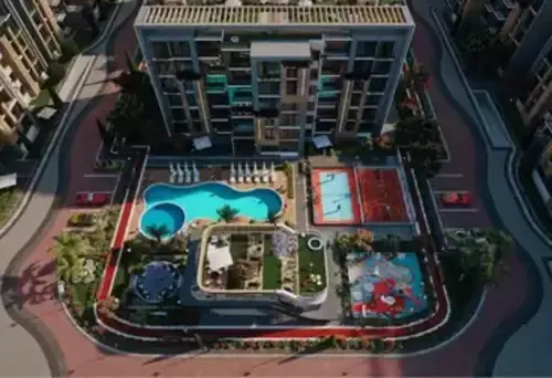 شقة للبيع في فالنسيا فالي في القاهرة الجديدة بمساحة 119 م² تتكون من 2 غرف