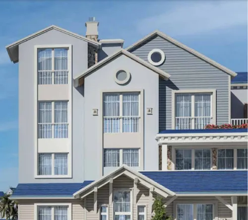 Duplex for sale in Lagoon Beach Park - Aliva in Mostakbal City of 260 m² with 4 bedrooms