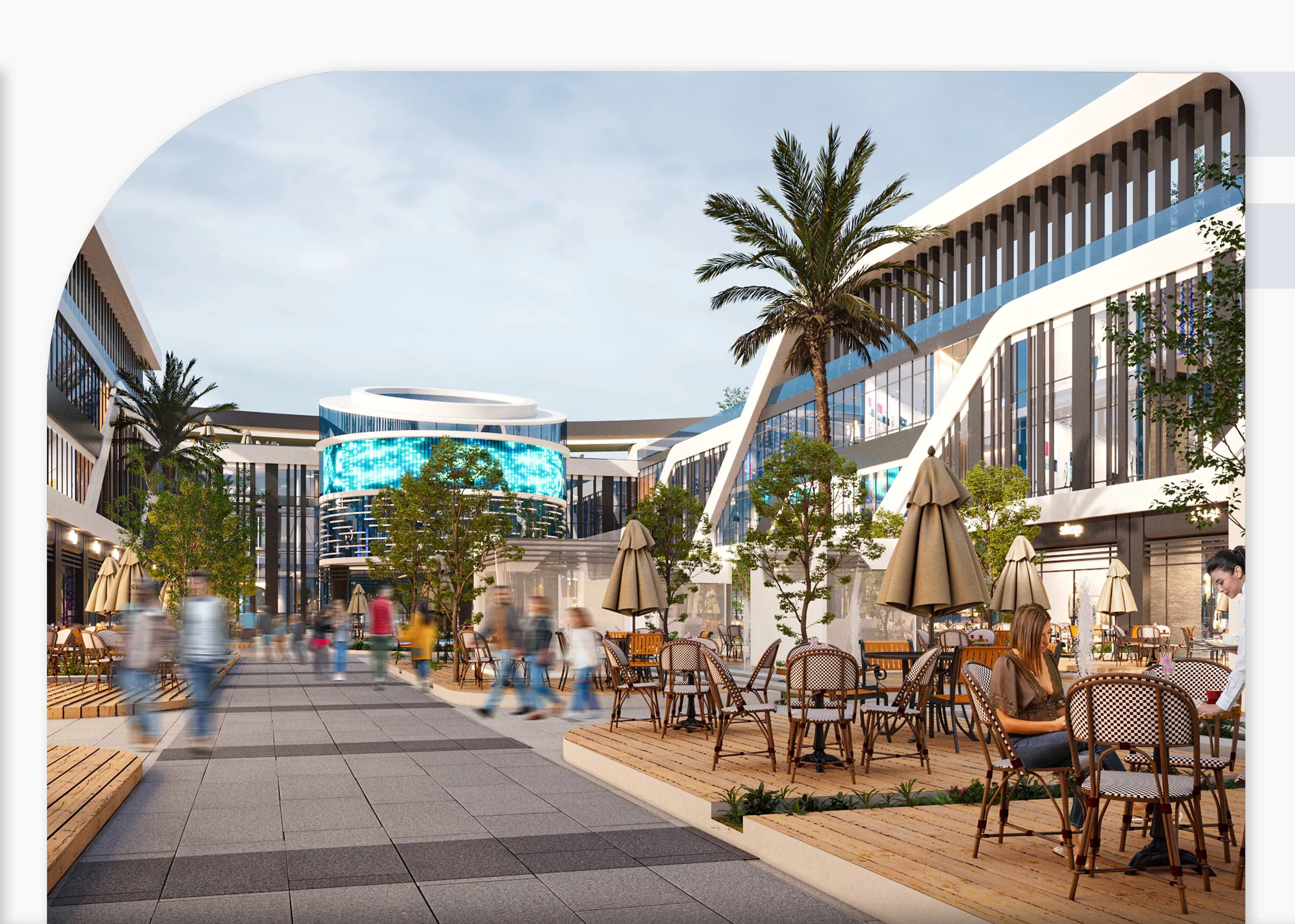 Retail for sale in Capital Dubai Mall in New Capital City of 238 m² with 0 bedrooms