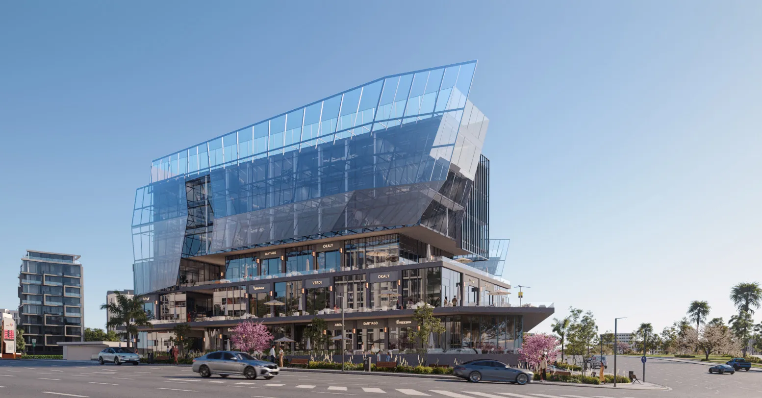 للبيع في ذا نود القاهرة الجديدة في بمساحة 0 م² تتكون من 0 غرف