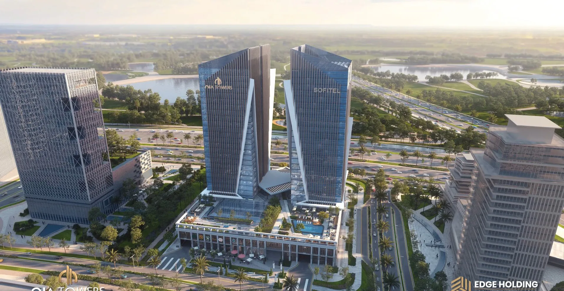 Serviced Apartment for sale in Sofitel Oia Towers in New Capital City of 0 m² with 4 bedrooms