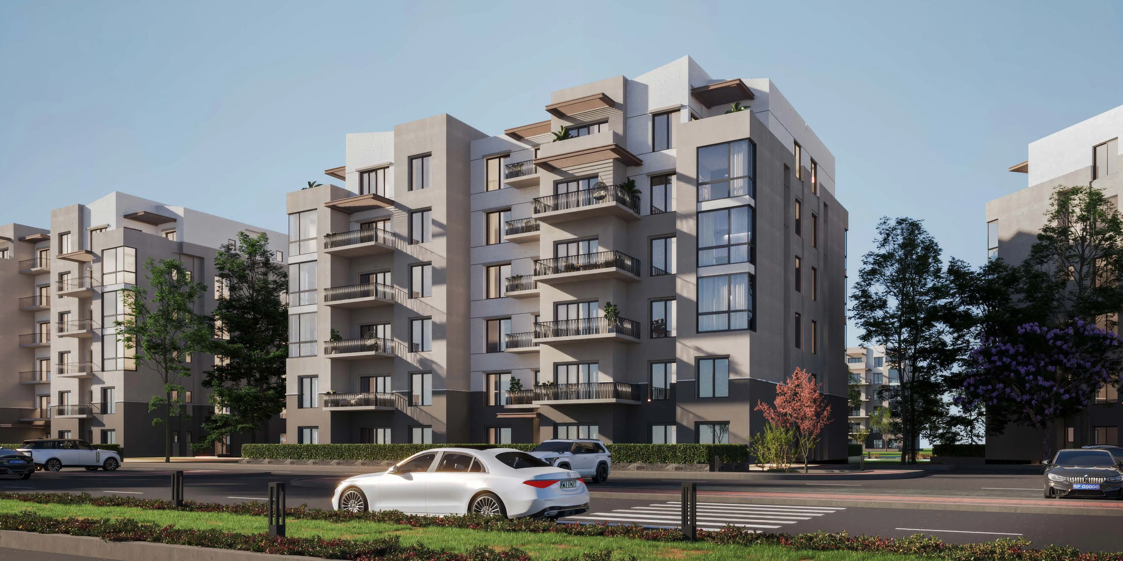 Apartment for sale in Hyde Park in New Cairo of 0 m² with 4 bedrooms