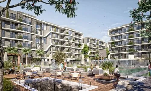 Apartment for sale in Belva in El Sheikh Zayed of 86 m² with 1 bedrooms