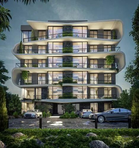 Apartment for sale in Belva in El Sheikh Zayed of 86 m² with 1 bedrooms