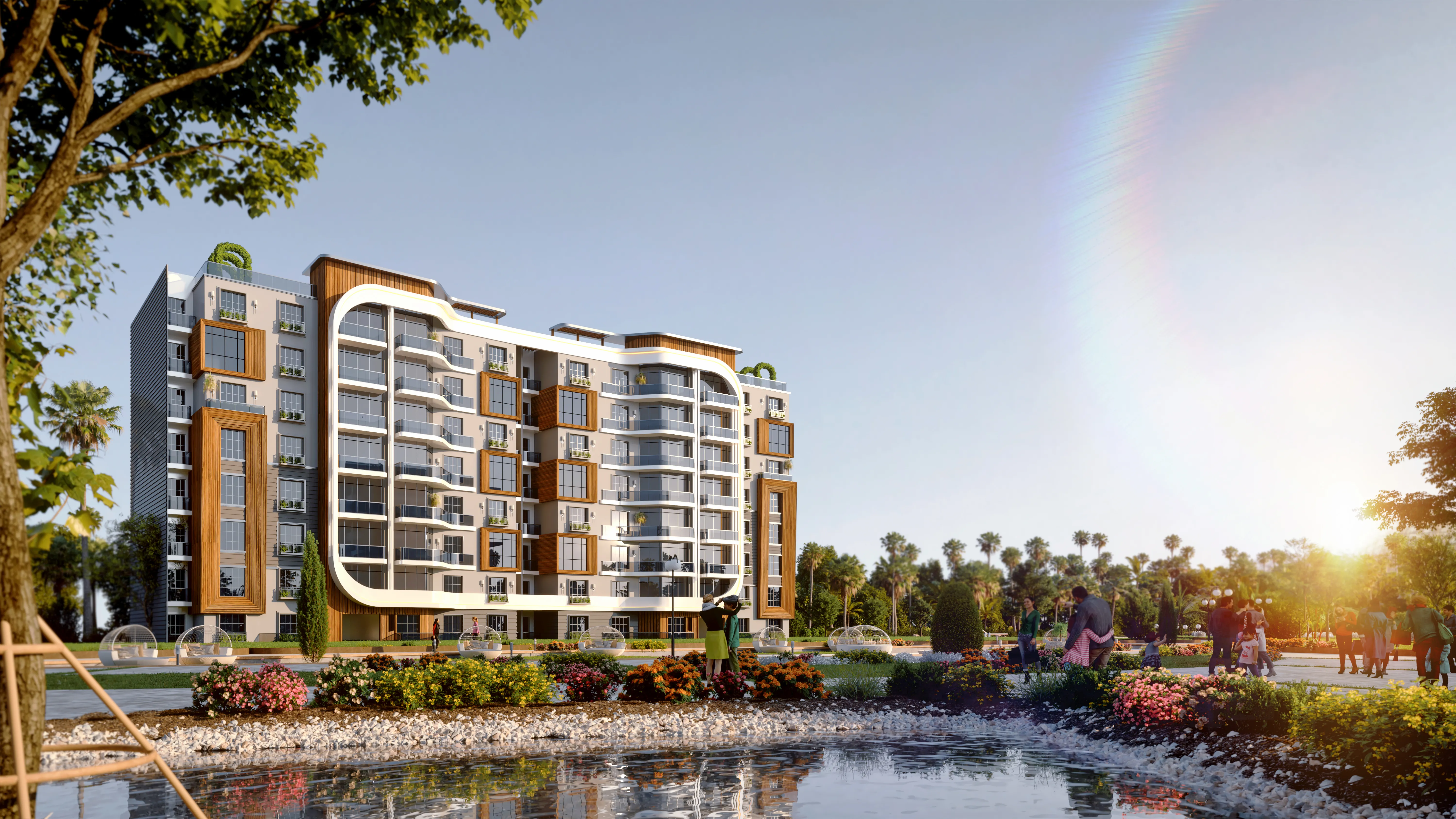 للبيع في راي ريزيدنس في بمساحة 0 م² تتكون من 0 غرف