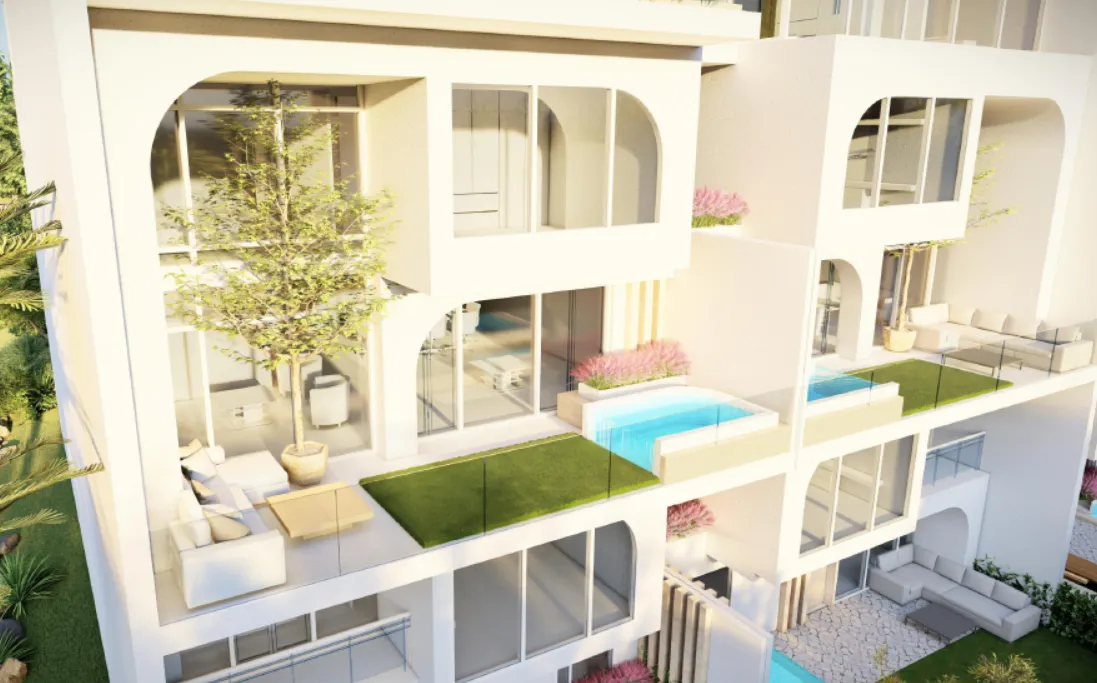 دوبلكس للبيع في ذا ميديان ريزيدنسز في القاهرة الجديدة بمساحة 0 م² تتكون من 3 غرف