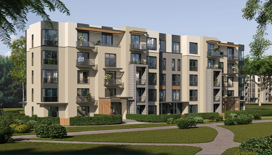 Apartment for sale in Garden Lakes in 6th of October City of 0 m² with 2 bedrooms