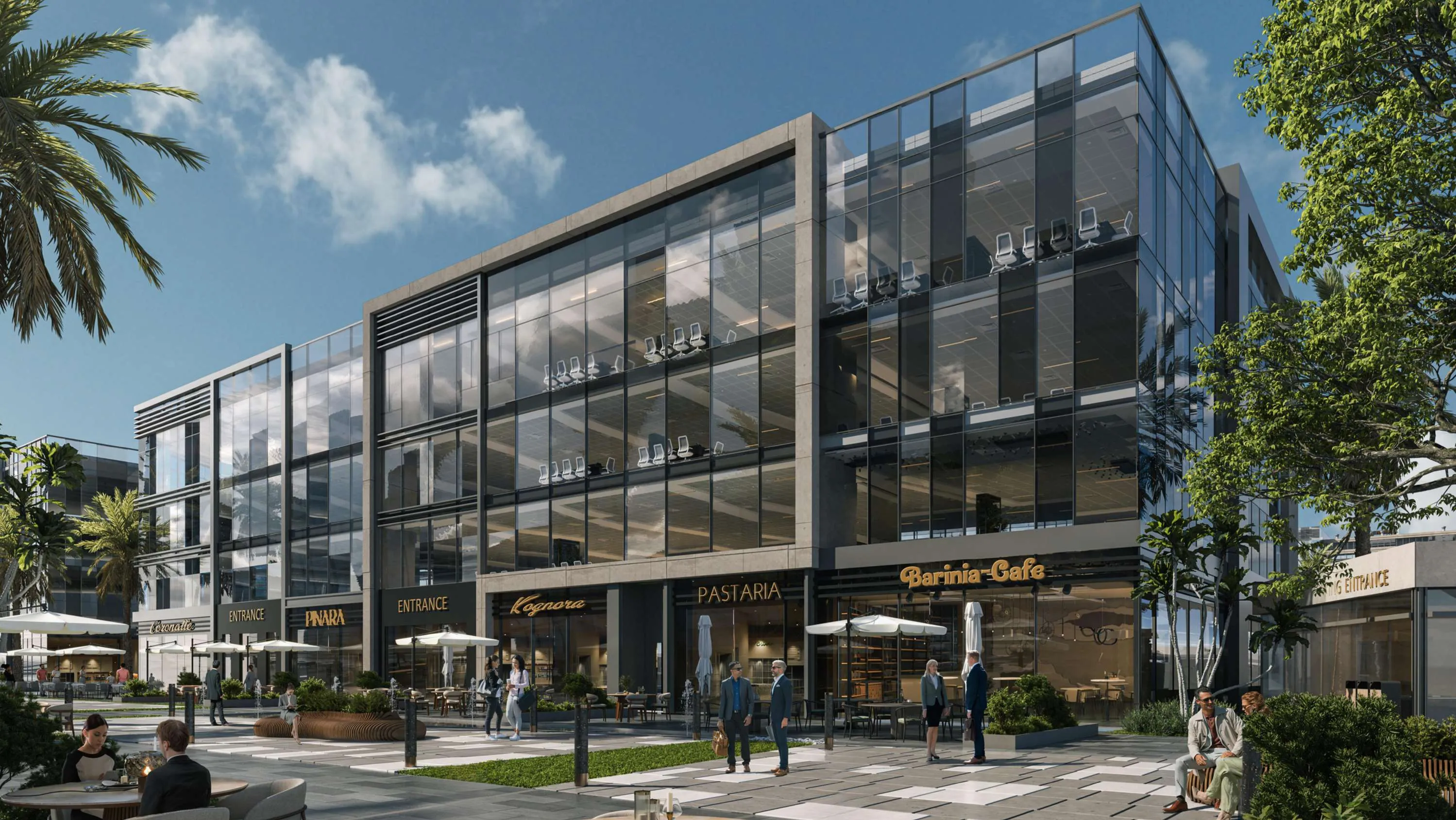 مكتب للبيع في ايستماين القاهره الجديده في اللوتس بمساحة 0 م² تتكون من 0 غرف