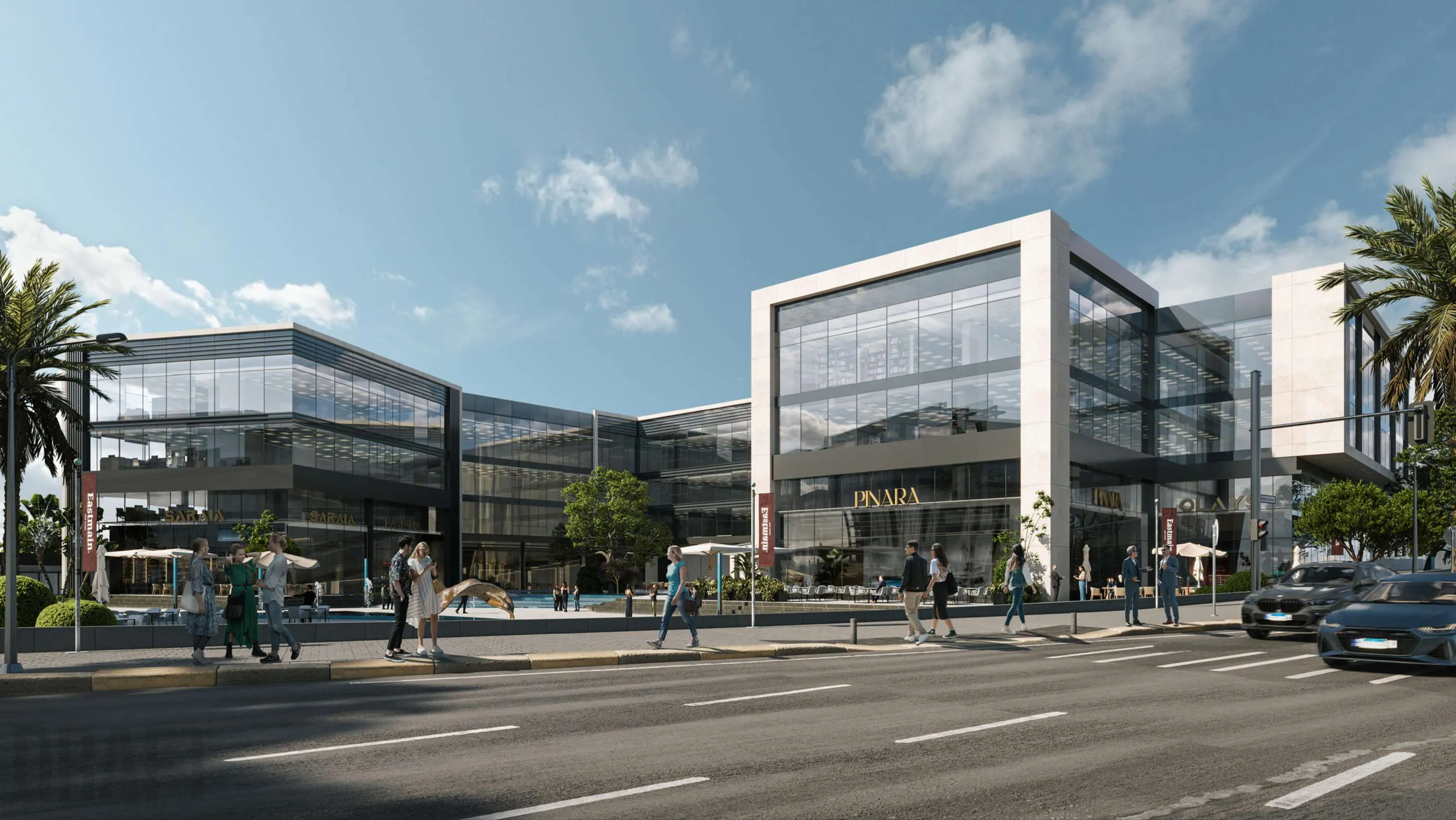 مكتب للبيع في ايستماين القاهره الجديده في اللوتس بمساحة 0 م² تتكون من 0 غرف