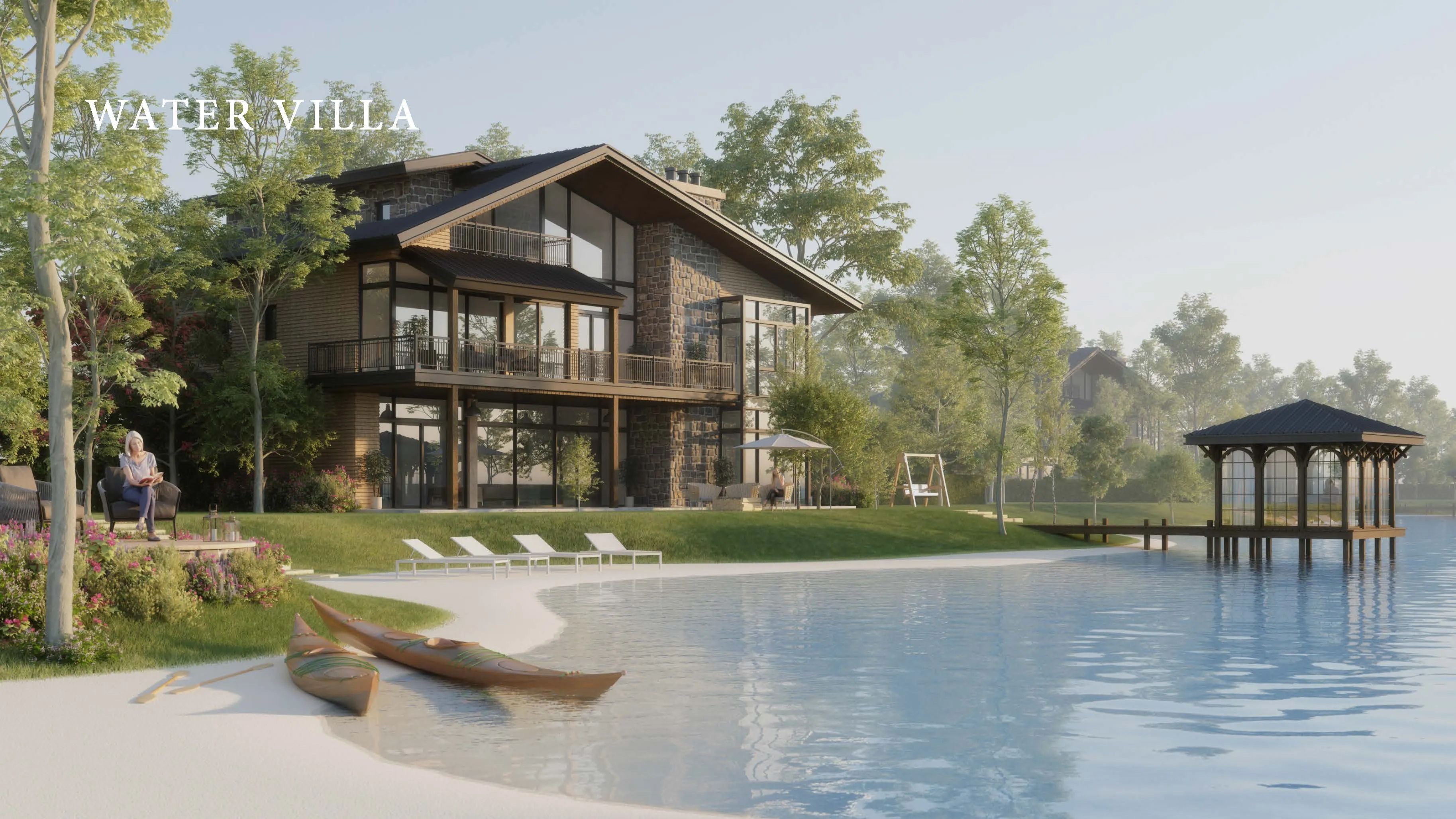 فيلا للبيع في ذا واتر مارك التجمع الخامس في القاهرة الجديدة بمساحة 665 م² تتكون من 5 غرف