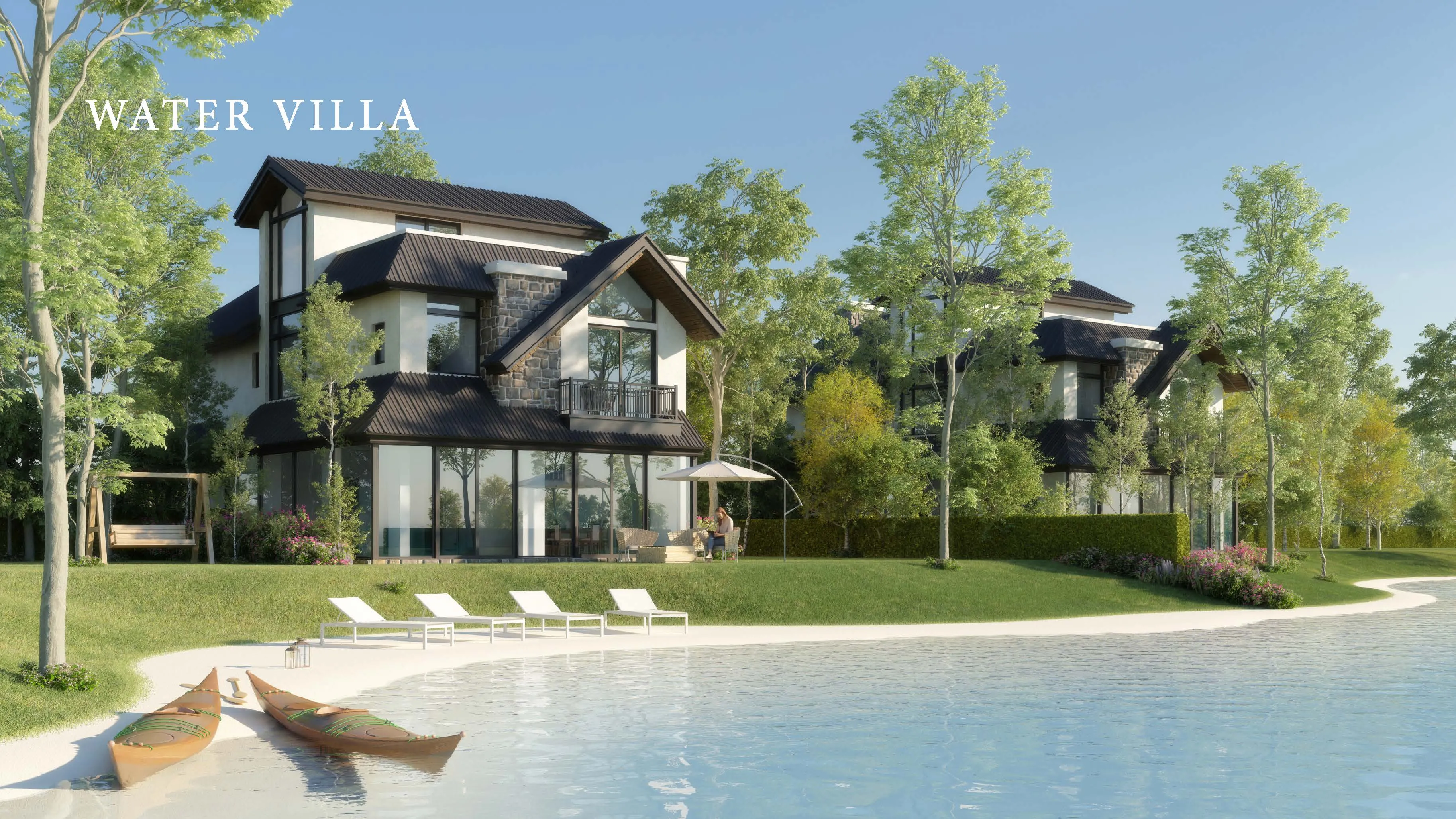 فيلا للبيع في ذا واتر مارك التجمع الخامس في القاهرة الجديدة بمساحة 665 م² تتكون من 5 غرف