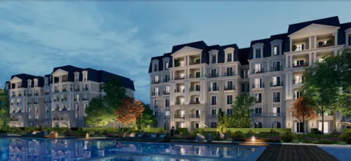 Apartment for sale in Nile Boulevard in New Cairo of 180 m² with 4 bedrooms