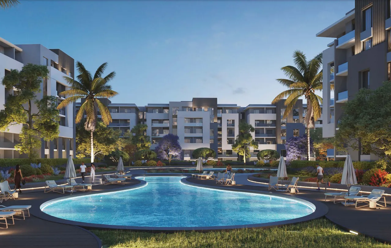 Apartment for sale in Acasa Mia in New Cairo of 0 m² with 3 bedrooms