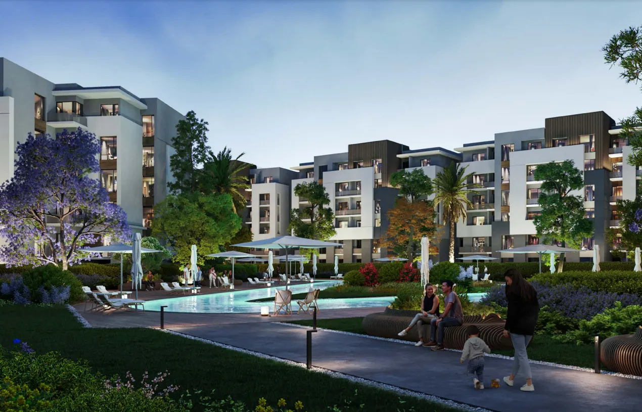 Apartment for sale in Acasa Mia in New Cairo of 0 m² with 3 bedrooms