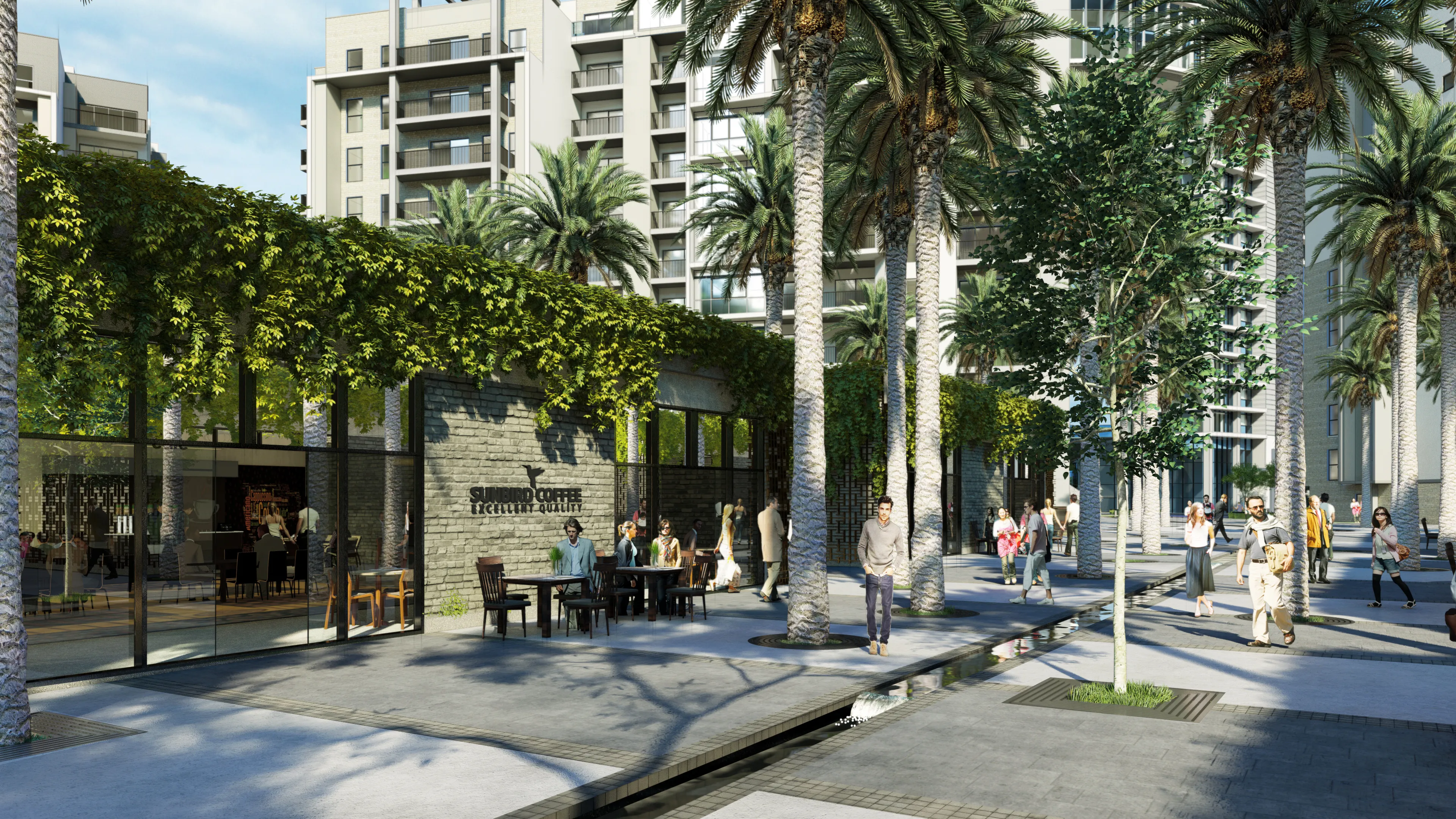 شقة للبيع في زيد  في الشيخ زايد بمساحة 75 م² تتكون من 1 غرف