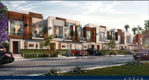 تاون هاوس للبيع في ازار القاهرة الجديدة في جولدن سكوير بمساحة 0 م² تتكون من 4 غرف