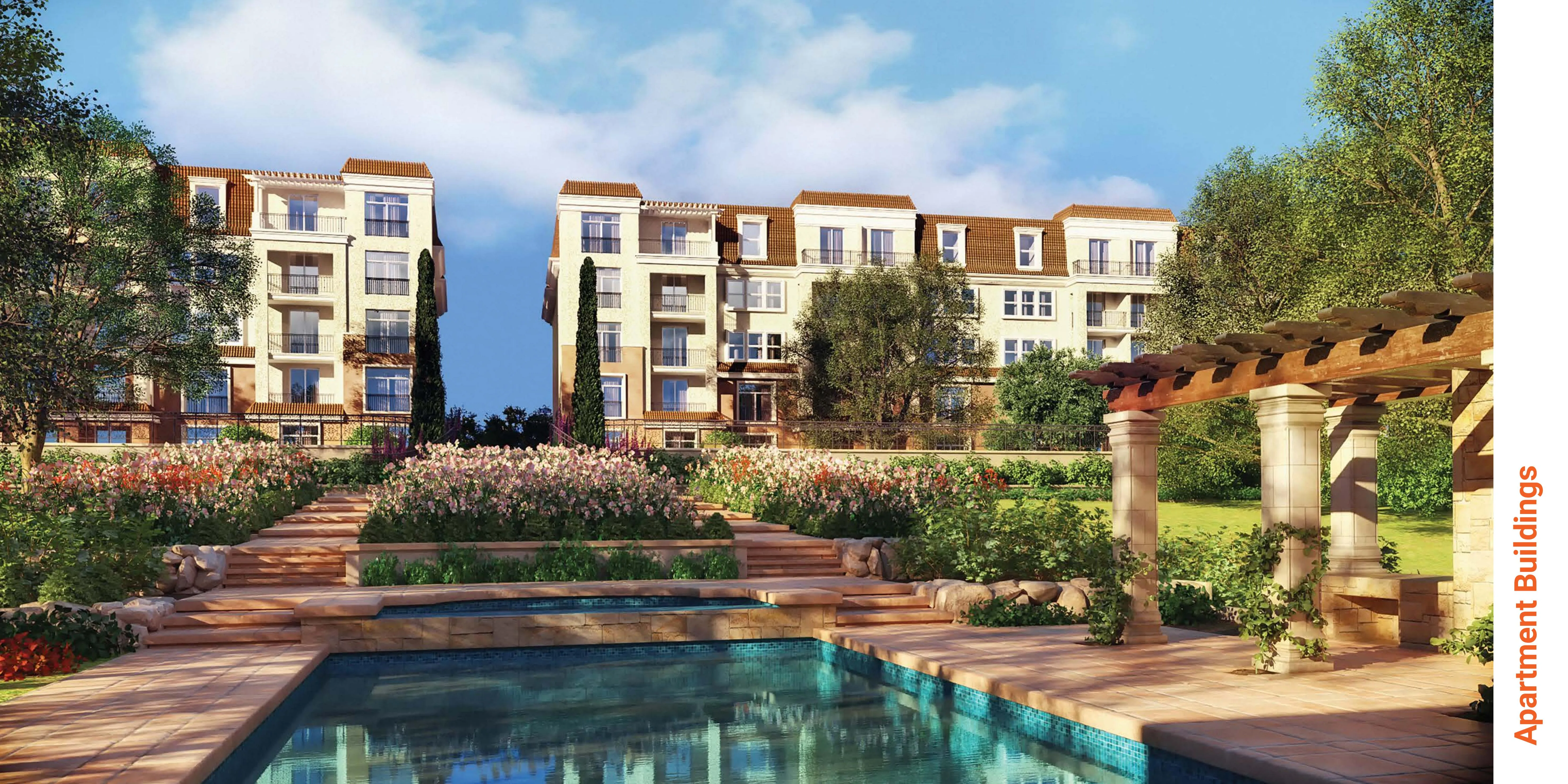 Apartment for sale in Sarai in New Cairo of 0 m² with 3 bedrooms