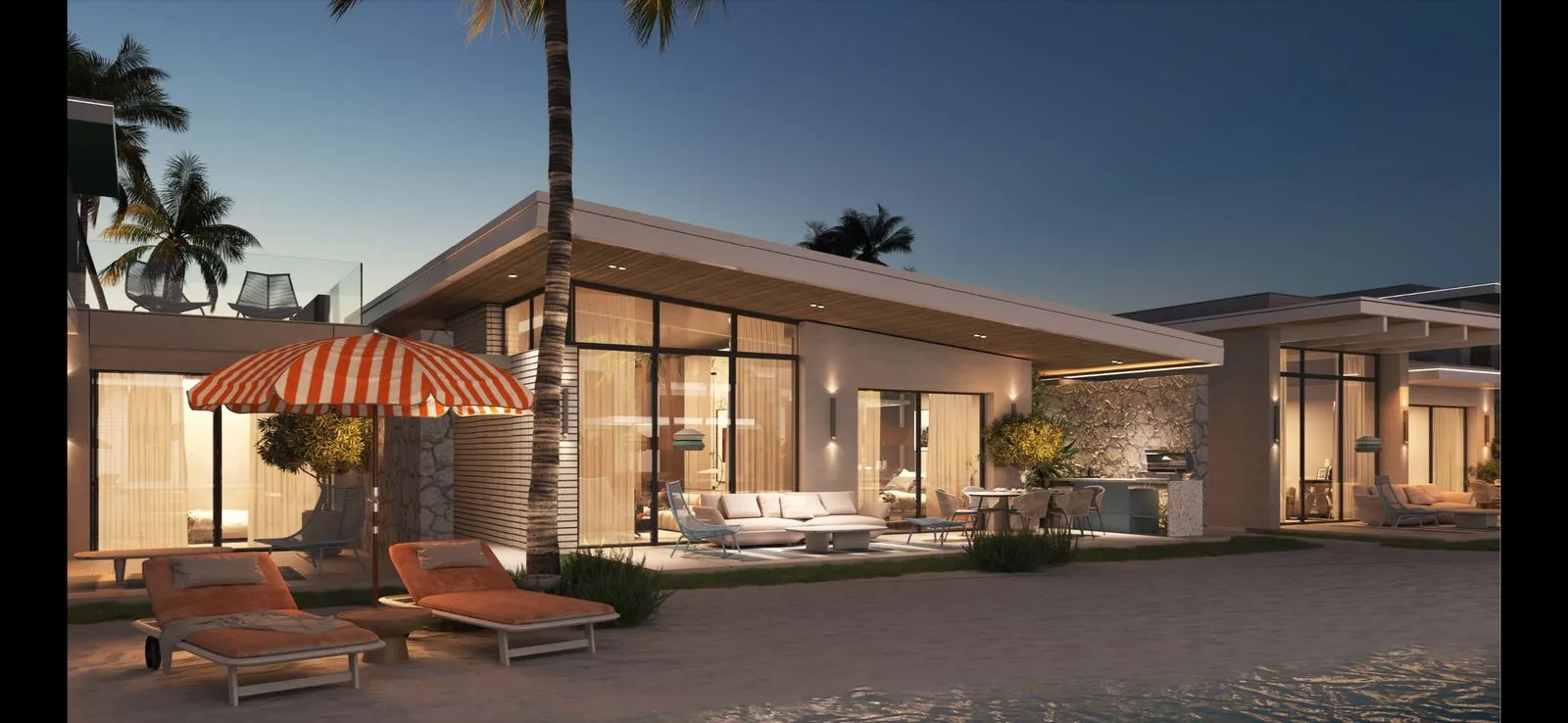 فيلا للبيع في ذا ميد الساحل الشمالي في رأس الحكمة بمساحة 147 م² تتكون من 2 غرف