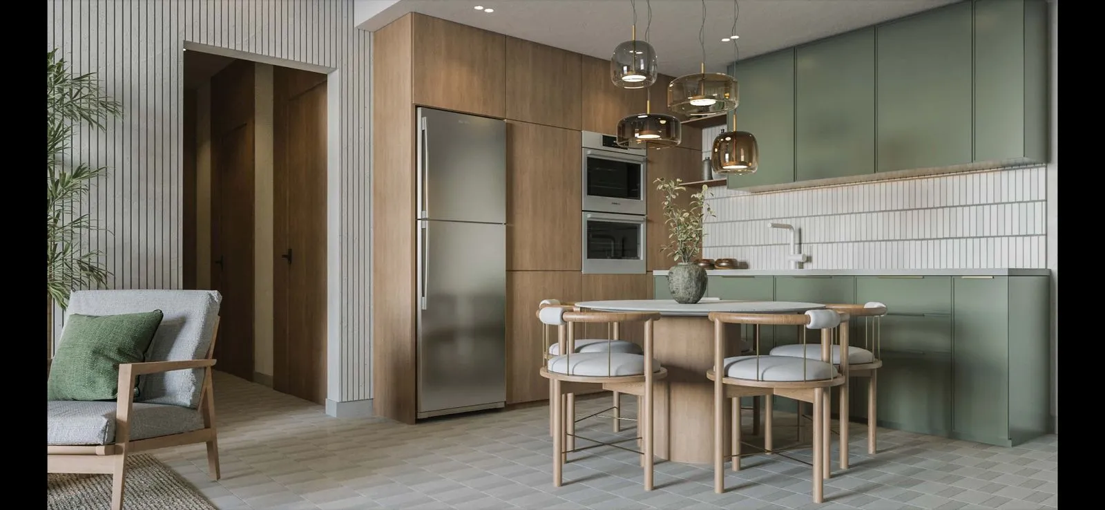 فيلا للبيع في ذا ميد الساحل الشمالي في رأس الحكمة بمساحة 147 م² تتكون من 2 غرف