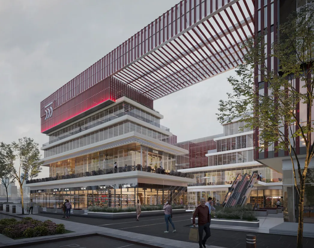 Retail for sale in Five Fifty Five Business Complex in El Sheikh Zayed of 76 m² with 0 bedrooms