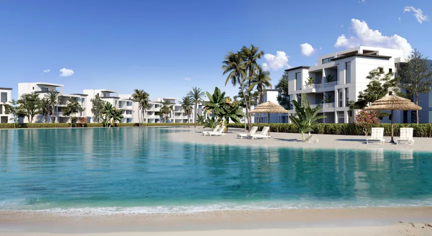 Chalet for sale in Cali Coast Ras El Hekma in Ras El Hekma of 103 m² with 2 bedrooms