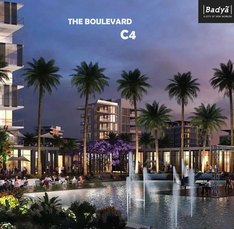 Studio for sale in Badya  in October Gardens of 63 m² with 1 bedrooms