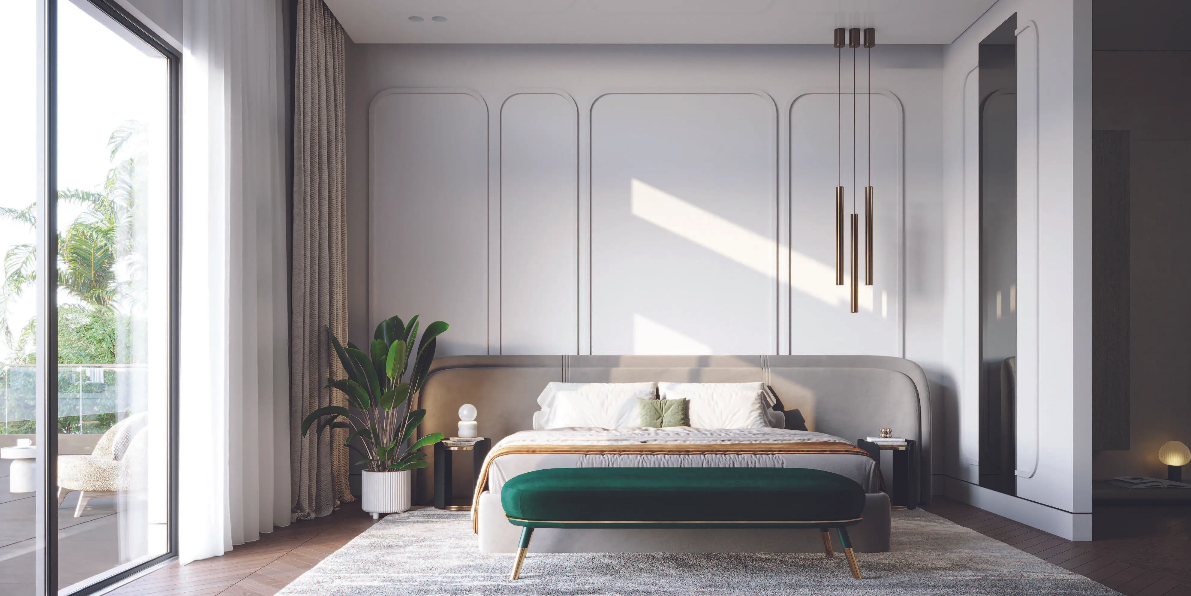 Serviced Apartment for sale in The V Residence - Villagio  in 6th of October City of 0 m² with 2 bedrooms