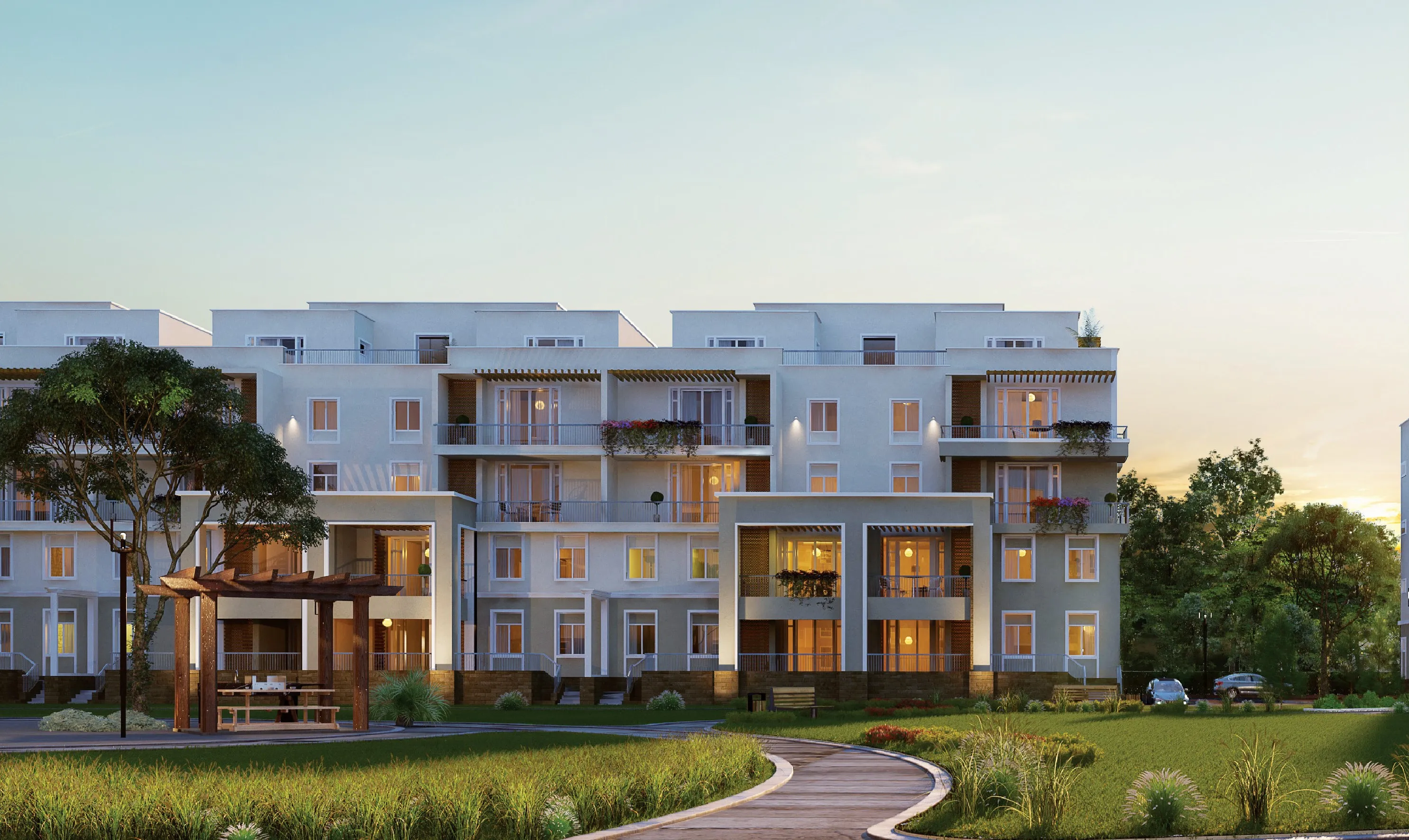 Apartment for sale in October Plaza in Northern Expansion of 216 m² with 3 bedrooms