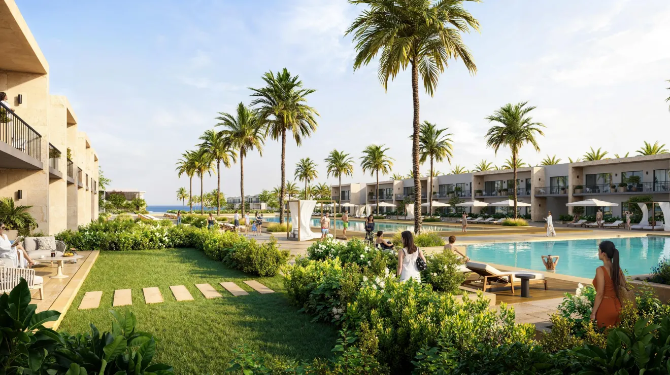 شقة للبيع في سيلفر ساندس في سيدي حنيش بمساحة 0 م² تتكون من 2 غرف