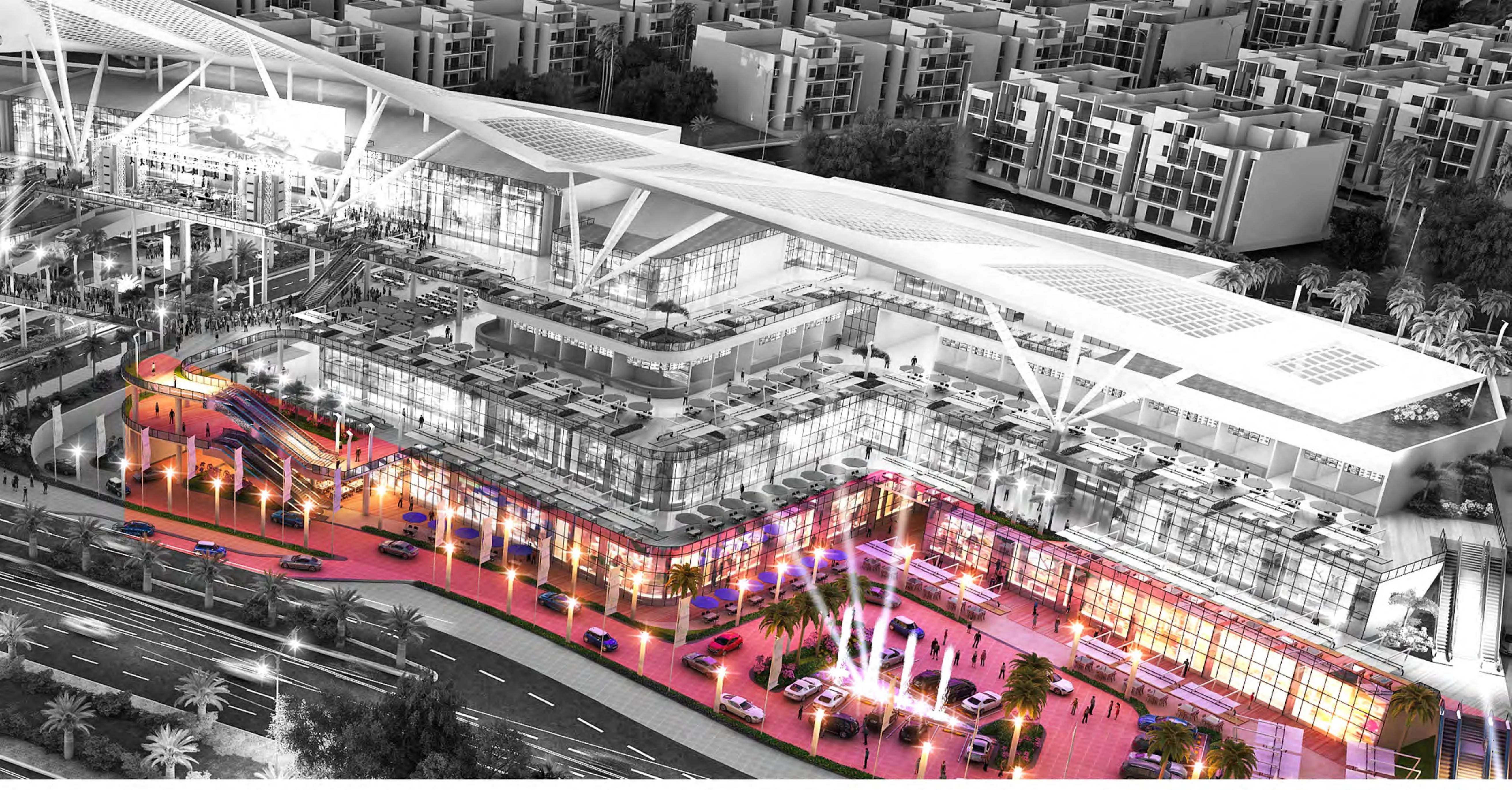 تجاري للبيع في فيفث سكوير مول في القاهرة الجديدة بمساحة 183 م² تتكون من 0 غرف