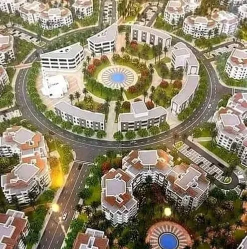 شقة للبيع في كابيتال جاردنز - العاصمه الاداريه في العاصمة الإدارية الجديدة بمساحة 0 م² تتكون من 3 غرف