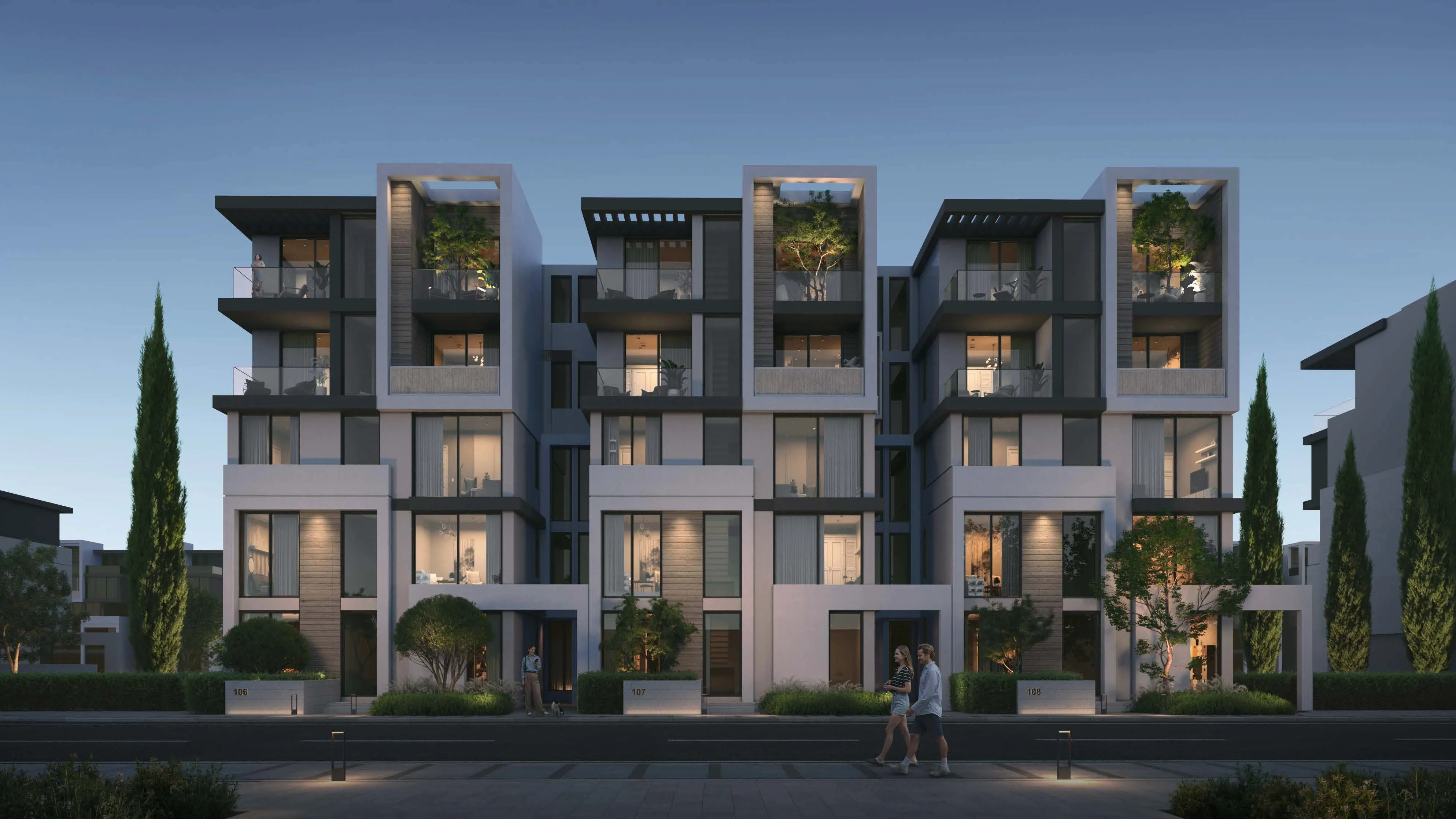 تاون هاوس للبيع في ماليف  في التجمع السادس بمساحة 0 م² تتكون من 4 غرف