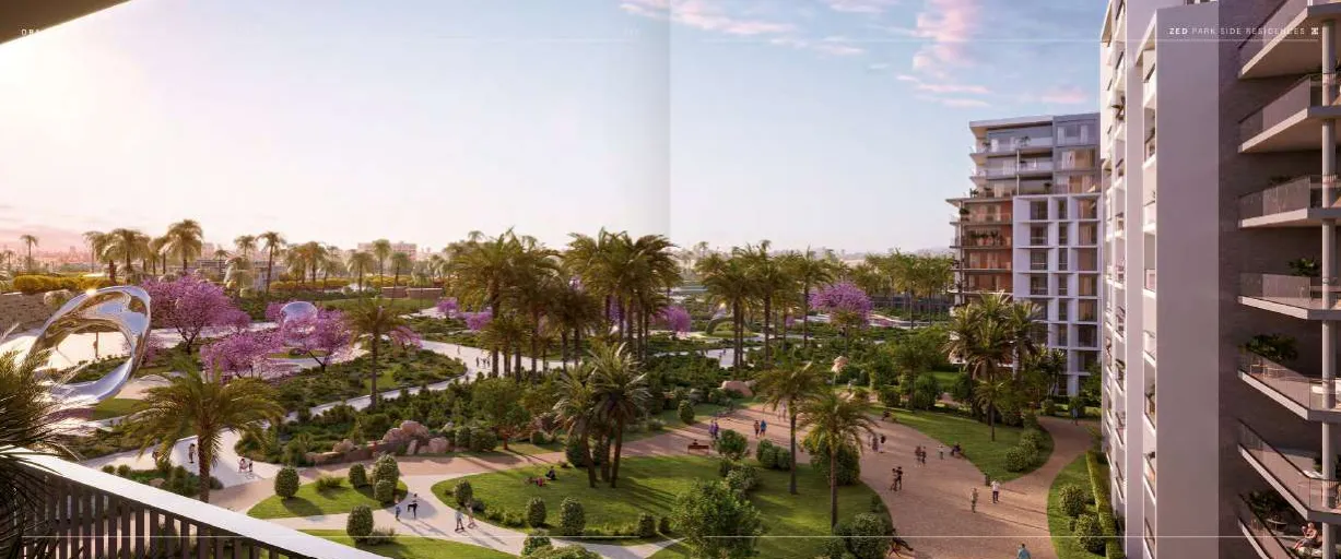 Studio for sale in Park Side Residences in El Sheikh Zayed of 62 m² with 0 bedrooms