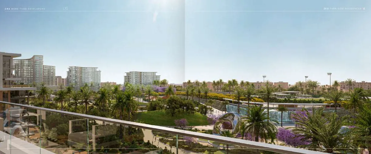 Studio for sale in Park Side Residences in El Sheikh Zayed of 62 m² with 0 bedrooms
