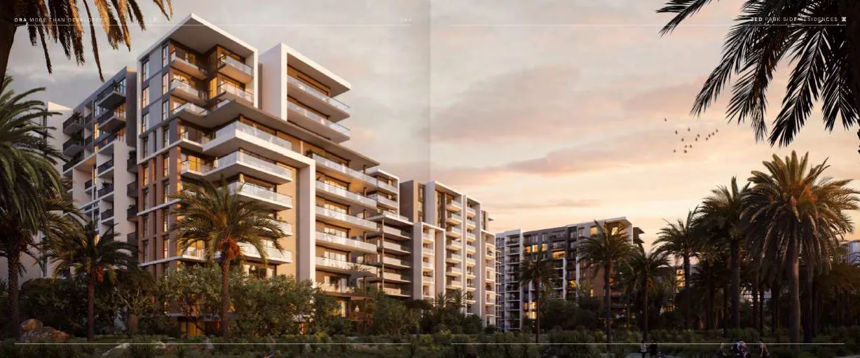 Studio for sale in Park Side Residences in El Sheikh Zayed of 62 m² with 0 bedrooms