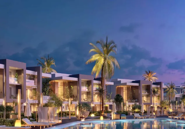 تاون هاوس للبيع في أزها في العين السخنة بمساحة 0 م² تتكون من 3 غرف