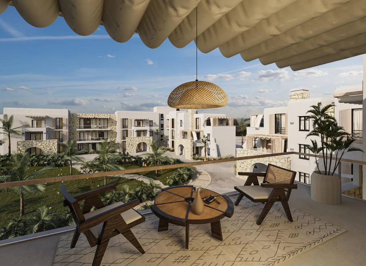 Serviced Apartment for sale in Zoya Ghazala Bay in Ghazala Bay of 99 m² with 1 bedrooms