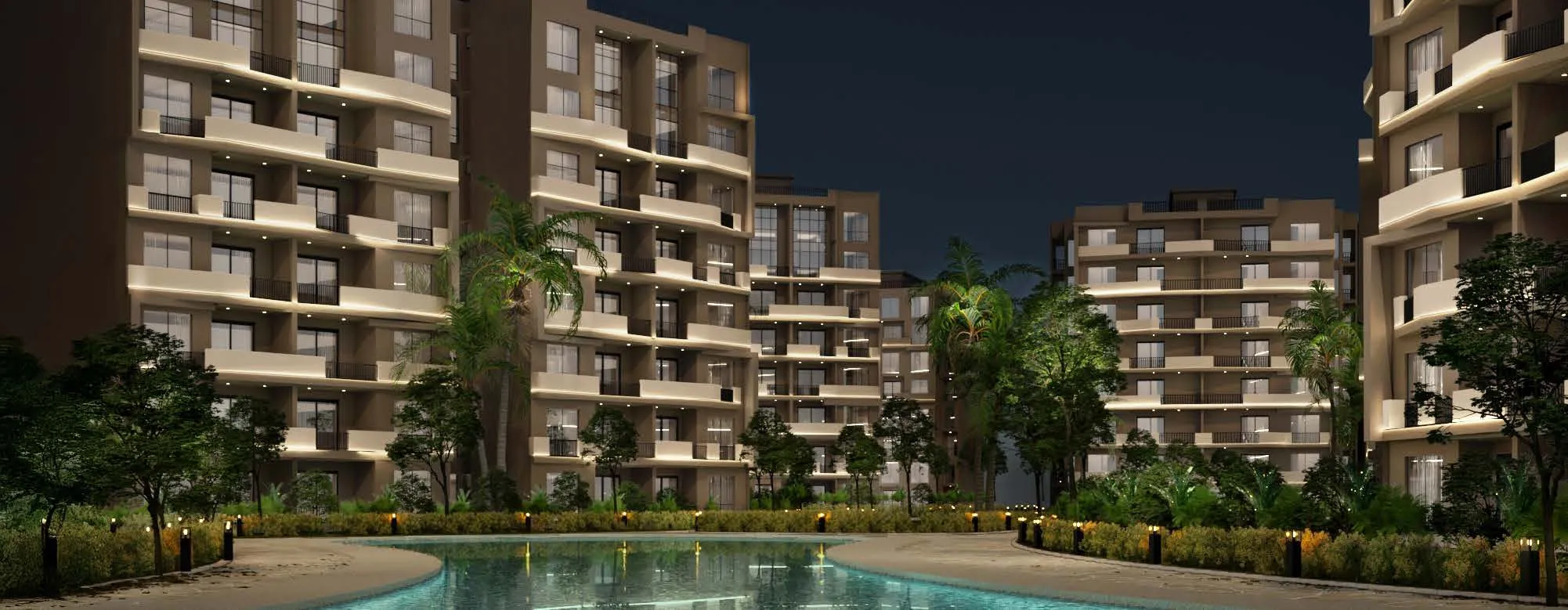 Apartment for sale in De Joya 4 in New Capital City of 143 m² with 3 bedrooms