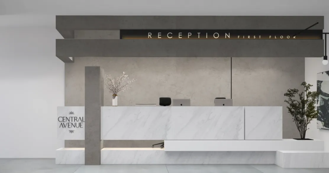 مكتب للبيع في سنترال افينيو في الشيخ زايد بمساحة 0 م² تتكون من 0 غرف