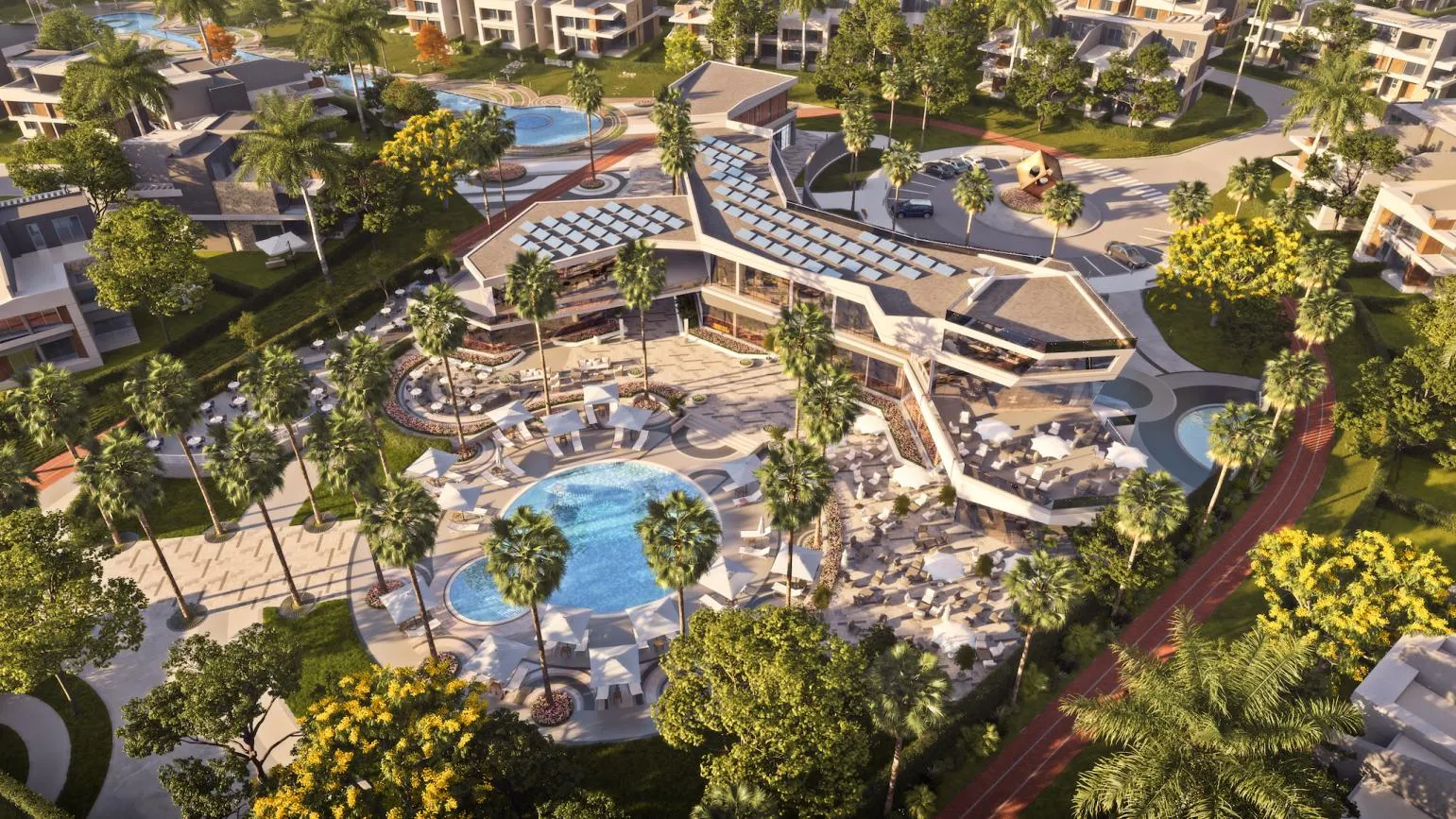 تاون هاوس للبيع في ميد تاون سكاي في العاصمة الإدارية الجديدة بمساحة 0 م² تتكون من 3 غرف